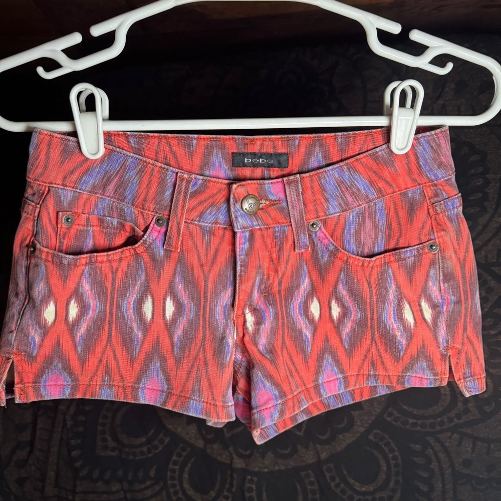 Ikat print shorts